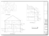 Roof and Sectional Plan